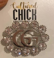 GG Brooch - Cultured Chick, LLC