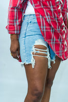 Denim shorts - Cultured Chick, LLC